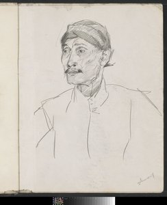 Portret nieznanego mężczyzny autorstwa Isaac Israels