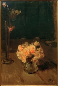 Martwa natura z różami autorstwa Isaac Israels