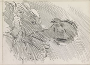 kobiecy biust autorstwa Isaac Israels