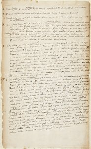Zapis eksperymentu w sześciu etapach, począwszy od destylacji, po której następuje spalanie, dalsza destylacja, wywar, kalcynacja i sublimacja, ok. 1700 r. autorstwa Isaac Newton