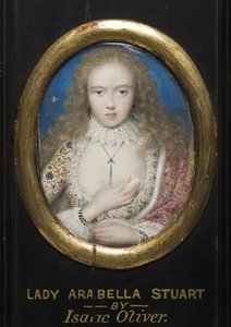 Lady Arabella Stuart (akwarela na pergaminie)