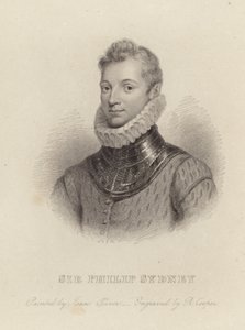 Sir Philipa Sydneya autorstwa Isaac Oliver