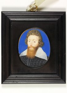 Sir Richard Liveson (Leveson), wiceadmirał Anglii (akwarela na welinie) autorstwa Isaac Oliver