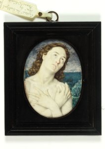 „Syn marnotrawny” (akwarela na welinie) autorstwa Isaac Oliver