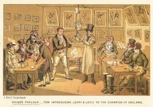Łóżeczko dziecięce autorstwa Isaac, Robert and George Cruikshank