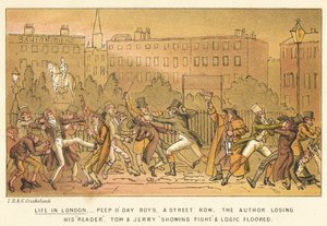 Życie w Londynie autorstwa Isaac, Robert and George Cruikshank