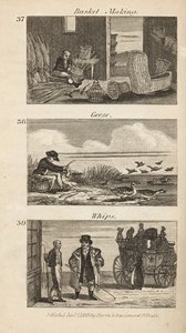 Transakcje w Regency England: wyplatanie koszyków, skubanie gęsi i bicze