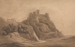Zamek Harlechów autorstwa Isaac Weld