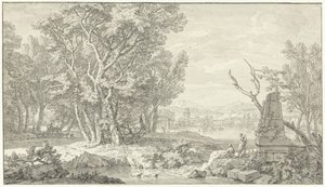Arkadyjski krajobraz autorstwa Isaac de Moucheron