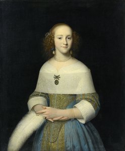 Portret młodej kobiety, prawdopodobnie Susanna Reael, 1656