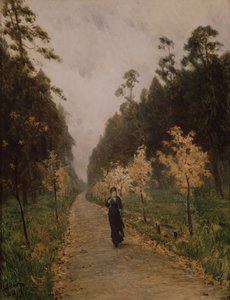 Jesienny dzień. Sokolniki, 1879 autorstwa Isaak Ilyich Levitan