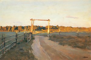 Letni wieczór 1900. autorstwa Isaak Ilyich Levitan