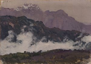 Alpy, 1897 autorstwa Isaak Ilyich Levitan