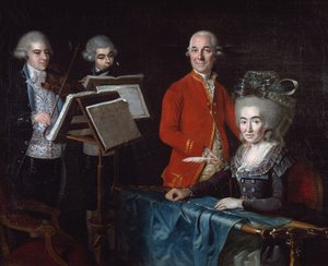 Grupa rodzinna, 1781 autorstwa Isabelle Pinson