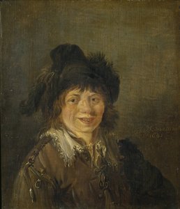 Autoportret - Autoportret, autorstwa Ostade, Isaac van . Olej na drewnie autorstwa Isack van Ostade