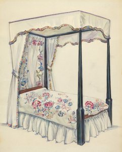 Łóżko autorstwa Isadore Goldberg