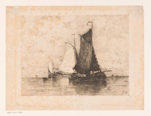 Statki na Scheldt autorstwa Isidore Meyers