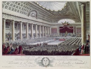 1789 оны 5-р сарын 5-нд Версаль дахь Ерөнхий эдлэнгийн нээлт