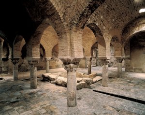 Łaźnie Arabskie Jaén, hammam (łaźnia turecka) autorstwa Islamic School