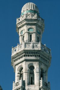 Fragment minaretu (zdjęcie) autorstwa Islamic School