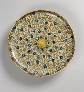 Naczynie z połyskiem mauretańskim (ceramiczne) autorstwa Islamic School