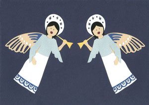 Cherubs, 2014 (papier cięty)