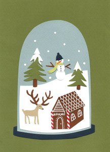 Snowglobe, 2014 (papier cięty)