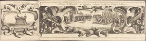 Oblężenie La Rochelle [tablica 14 z 16; zestaw zawiera 1952.8.97-112] autorstwa Israel Henriet or Abraham Bosse after Jacques Callot