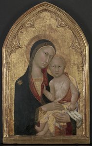 Madonna z Dzieciątkiem autorstwa Israhel van Meckenem
