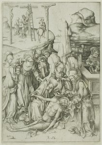 Lament autorstwa Israhel van Meckenem the younger