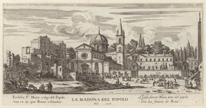 Madona del Popolo autorstwa Israël Silvestre