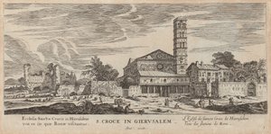 S. Croce w Jerozolimie autorstwa Israël Silvestre