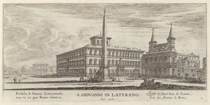 S. Giovanni w Lateranie autorstwa Israël Silvestre