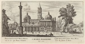 S. Maria Maggiore autorstwa Israël Silvestre