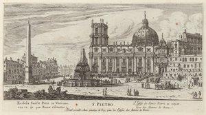 S. Pietro autorstwa Israël Silvestre