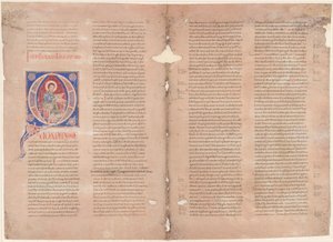 Święty Łukasz autorstwa Italian 12th Century