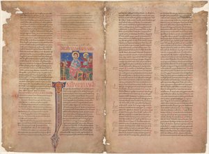 Święty Marek autorstwa Italian 12th Century