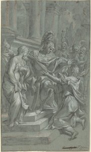 Scypion przywraca swojego więźnia swemu kochankowi autorstwa Italian 17th Century