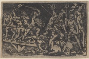 Horacy Cocles autorstwa Italian 18th or 19th Century