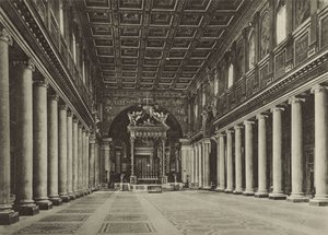Bazylika S Maria Maggiore, wnętrze autorstwa Italian Photographer
