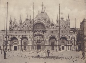 Chiesa S Marco (zdjęcie czarno-białe) autorstwa Italian Photographer
