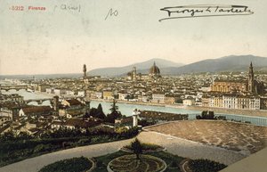 Florencja, Włochy (kolorowe zdjęcie) autorstwa Italian Photographer