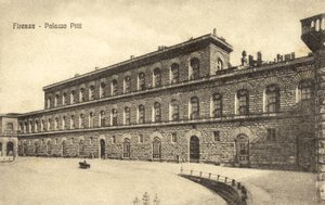 Florencja, Pałac Pitti autorstwa Italian Photographer