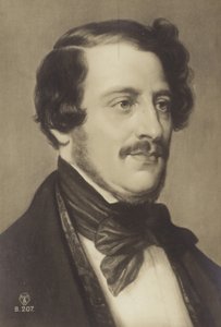 Gaetano Donizetti, kompozytor włoski (1797-1848) autorstwa Italian Photographer