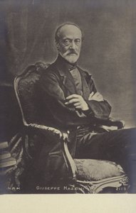 Giuseppe Mazzini autorstwa Italian Photographer
