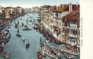 Canal Grande, Wenecja autorstwa Italian Photographer