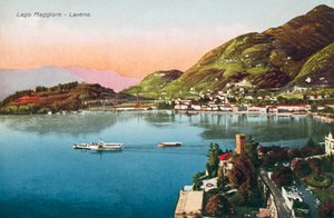 Jezioro Maggiore, Laveno (zdjęcie kolorowe) autorstwa Italian Photographer
