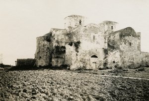 Klasztor Agios Varnavas, Engomi, Cypr, fot. Camille Enlart, Paryż autorstwa Italian Photographer