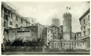 Pomnik Krzysztofa Kolumba, Genua, Włochy autorstwa Italian Photographer