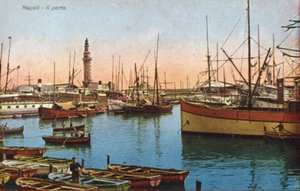 Neapol, Włochy, Port autorstwa Italian Photographer
